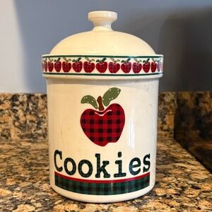 Vintage Cookie Jar Applejack Ceramic by Ingleman